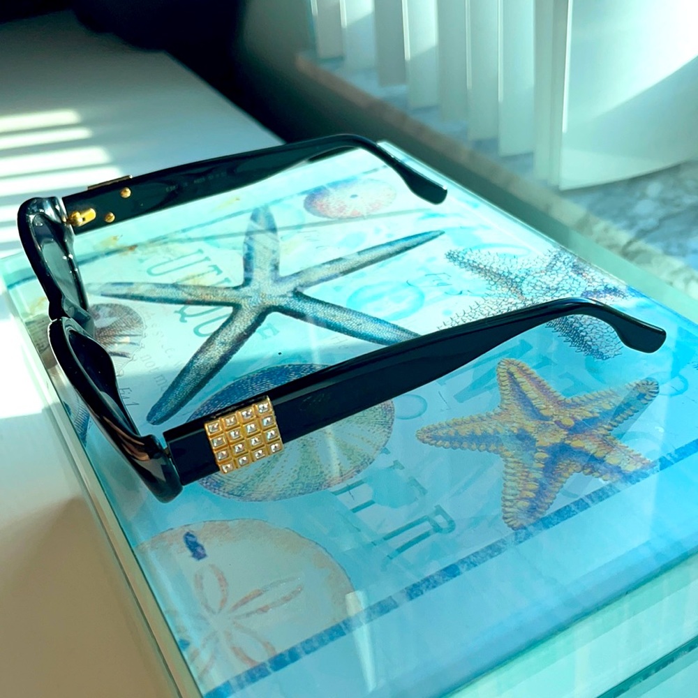 Sparkle Black Chopard Sunglasses